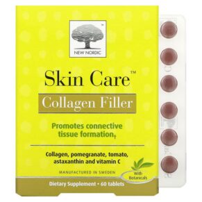 Thực phẩm chức năng New Nordic US Inc Skin Care Collagen Filler 60 Tablets 741805919707