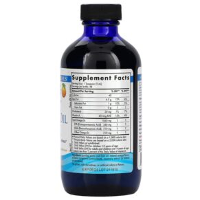 Thực phẩm bổ sung Nordic Naturals Arctic Cod Liver Oil Orange 8 fl oz (237 ml) 768990547850