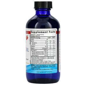 Thực phẩm bổ sung Nordic Naturals Arctic Cod Liver Oil Strawberry 8 fl oz (237 ml) 768990567834