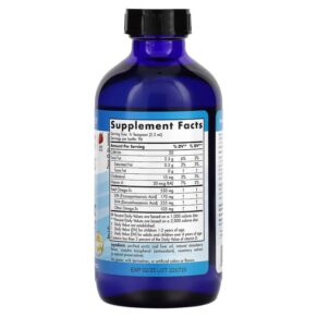 Thực phẩm bổ sung Nordic Naturals Children's DHA Ages 1-6 Strawberry 530 mg 8 fl oz (237 ml) 768990027239