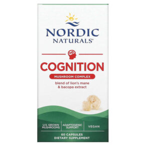 Thực phẩm chức năng Nordic Naturals Cognition Mushroom Complex 60 Capsules 768990015700