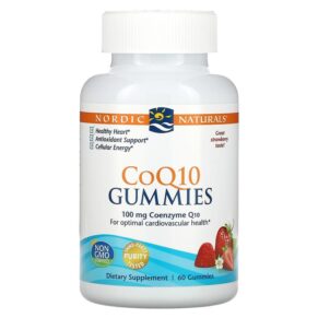Thực phẩm chức năng Nordic Naturals CoQ10 Gummies Strawberry 100 mg 60 Gummies 768990301858