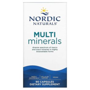 Thực phẩm chức năng Nordic Naturals Multi Minerals 90 Capsules 768990015380