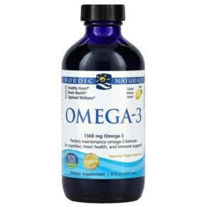 Thực phẩm chức năng Nordic Naturals Omega-3 Lemon 1560 mg 8 fl oz (237 ml) 768990027635