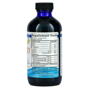 Thực phẩm bổ sung Nordic Naturals Omega-3D Lemon 8 fl oz (237 ml) 768990027659