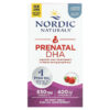 Thực phẩm chức năng Nordic Naturals Prenatal DHA Strawberry 830 mg 90 Soft Gels 768990017537