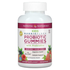 Thực phẩm chức năng Nordic Naturals Probiotic Gummies Kids Merry Berry Punch 60 Gummies 768990301704