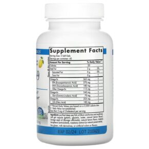 Thực phẩm bổ sung Nordic Naturals ProEFA 3-6-9 Lemon 1000 mg 90 Soft Gels 768990030918