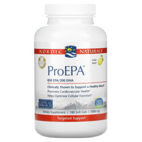 Thực phẩm chức năng Nordic Naturals ProEPA Lemon 1.000 mg 180 Soft Gels 768990080616