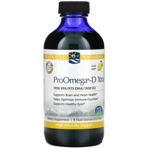 Thực phẩm chức năng Nordic Naturals ProOmega-D Xtra Lemon 8 fl oz (237 ml) 768990117831