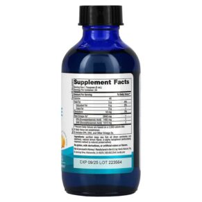Thực phẩm bổ sung Nordic Naturals Ultimate Omega Lemon 2.840 mg 4 fl oz (119 ml) 768990017933