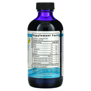 Thực phẩm bổ sung Nordic Naturals Ultimate Omega Lemon 2.840 mg 8 fl oz (237 ml) 768990027932