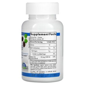 Nordic Naturals Vitamin D3 Gummies Wild Berry 1.000 IU 60 Gummies 3 Thực phẩm bổ sung Nordic Naturals Vitamin D3 Gummies Wild Berry 1.000 IU 60 Gummies 768990311451
