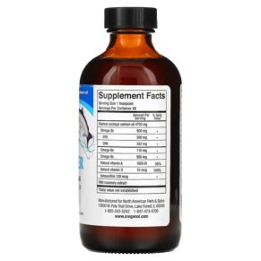 Thực phẩm bổ sung North American Herb & Spice Co. Alaskan Source Wild PolarPower With Vitamin A & Omega 3s 8 fl oz (240 ml) 635824002802