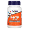 Thực phẩm chức năng NOW Foods 5-HTP 50 mg 30 Veg Capsules 733739000972