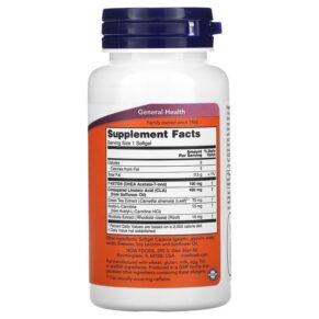 Thực phẩm bổ sung NOW Foods 7-Keto LeanGels 100 mg 60 Softgels 733739030221