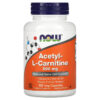 Thực phẩm chức năng NOW Foods Acetyl-L-Carnitine 500 mg 100 Veg Capsules 733739000767