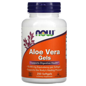 Thực phẩm chức năng NOW Foods Aloe Vera Gels 250 Softgels 733739030313