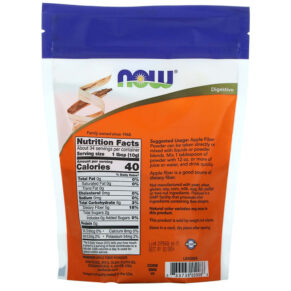 Thực phẩm bổ sung NOW Foods Apple Fiber Pure Powder 12 oz (340 g) 733739059086