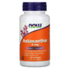Thực phẩm chức năng NOW Foods Astaxanthin 4 mg 90 Softgels 733739023056
