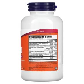 Thực phẩm bổ sung NOW Foods B-50 250 Veg Capsules 733739004222