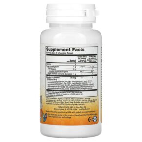 Thực phẩm bổ sung NOW Foods Berry Dophilus Kids 2 Billion 60 Chewables 733739029362