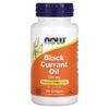 Thực phẩm chức năng NOW Foods Black Currant Oil 500 mg 100 Softgels 733739017154