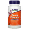 Thực phẩm chức năng NOW Foods Brain Elevate 60 Veg Capsules 733739033031
