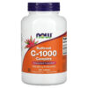 Thực phẩm chức năng NOW Foods Buffered C-1000 Complex 180 Tablets 733739007025