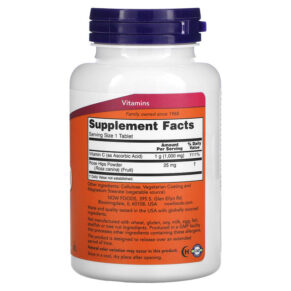 Thực phẩm bổ sung NOW Foods C-1000 100 Tablets 733739006806
