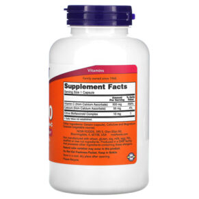 Thực phẩm bổ sung NOW Foods C-500 Calcium Ascorbate-C 250 Capsules 733739006776