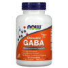 Thực phẩm chức năng NOW Foods Chewable GABA Natural Orange Flavor 90 Chewables 733739000828