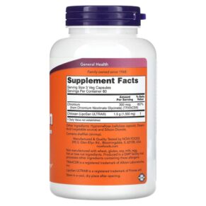 NOW Foods Chitosan 500 mg 240 Veg Capsules 3 Thực phẩm bổ sung NOW Foods Chitosan 500 mg 240 Veg Capsules 733739020260