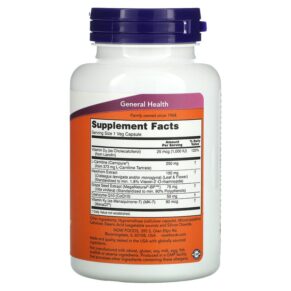 Thực phẩm bổ sung NOW Foods Clinical Cardio Cardiovascular Support 90 Veg Capsules 733739033833