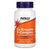 Thực phẩm chức năng NOW Foods Co-Enzyme B-Complex 60 Veg Capsules 733739004062