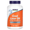 Thực phẩm chức năng NOW Foods Cod Liver Oil 1.000 mg 180 Softgels 733739017444