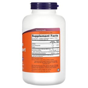 Thực phẩm bổ sung NOW Foods Collagen Joint Support Powder 11 oz (312 g) 733739032911