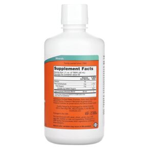 Thực phẩm bổ sung NOW Foods Colloidal Minerals Natural Raspberry  32 fl oz (946 ml) 733739014061