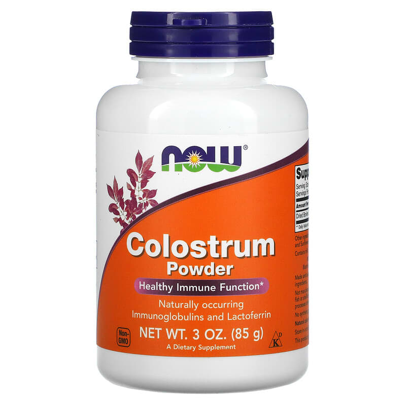 NOW Foods Colostrum Powder 3 oz (85 g) 8 Thực phẩm chức năng NOW Foods Colostrum Powder 3 oz (85 g) 733739032140
