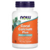 Thực phẩm chức năng NOW Foods Coral Calcium Plus 100 Veg Capsules 733739012760