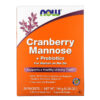 Thực phẩm chức năng NOW Foods Cranberry Mannose + Probiotics For Women On The Go 24 Packets 0.21 oz (6 g) Each 733739028129