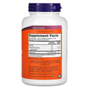 Thực phẩm bổ sung NOW Foods D-Mannose Pure Powder 6 oz (170 g) 733739028099