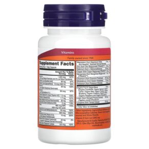 Thực phẩm bổ sung NOW Foods Daily Vits 30 Veg Capsules 733739037756