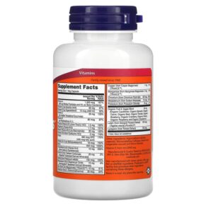 Thực phẩm bổ sung NOW Foods Daily Vits Multi Vitamin & Mineral 120 Veg Capsules 733739037763