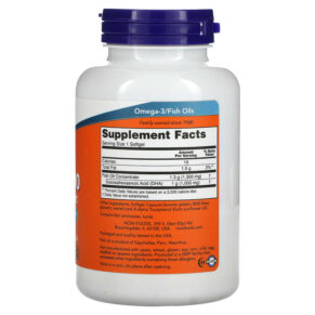 Thực phẩm bổ sung NOW Foods DHA-1000 Brain Support Extra Strength 1.000 mg 90 Softgels 733739016140