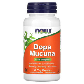 Thực phẩm chức năng NOW Foods Dopa Mucuna 90 Veg Capsules 733739030924