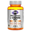 Thực phẩm chức năng NOW Foods Double Strength L-Arginine 1.000 mg 60 Tablets 733739000255