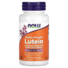 Thực phẩm chức năng NOW Foods Double Strength Lutein 90 Veg Capsules 733739030696