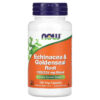Thực phẩm chức năng NOW Foods Echinacea & Goldenseal Root 100 Veg Capsules 733739046659