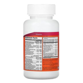 Thực phẩm bổ sung NOW Foods Eve Capsules Superior Women's Multi Iron-Free 120 Veg Capsules 733739037985